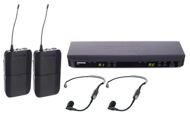 Double micro HF serre-tête