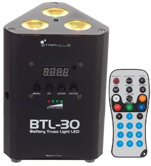BTL30 PAR LED sur batterie